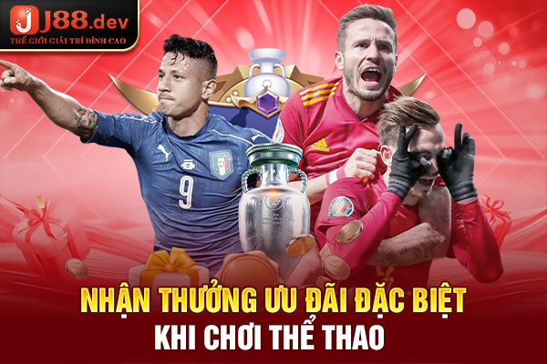 Nhận thưởng ưu đãi đặc biệt khi chơi thể thao